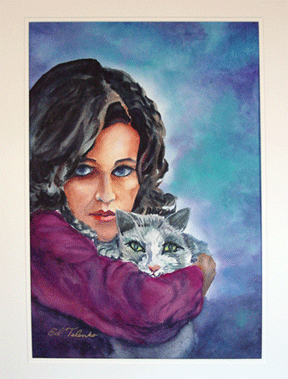 Lady and Cat